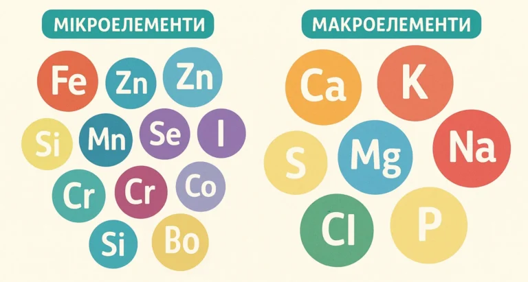 Мікро- та мікроелементи