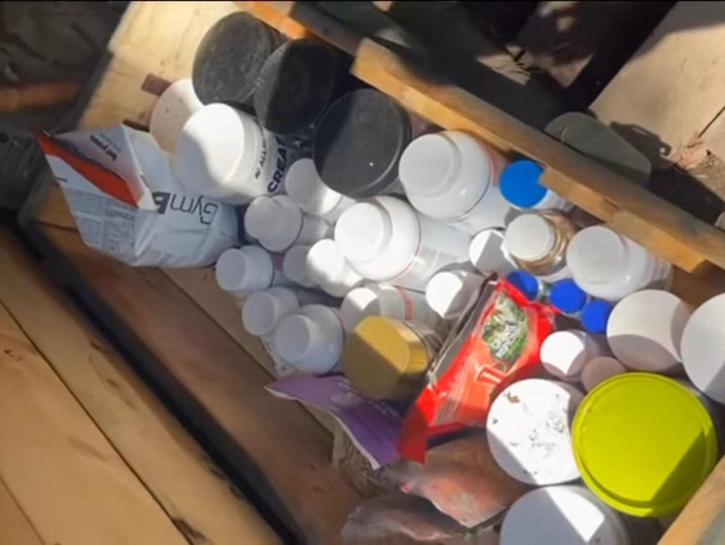 Вітаміни у походному ящику