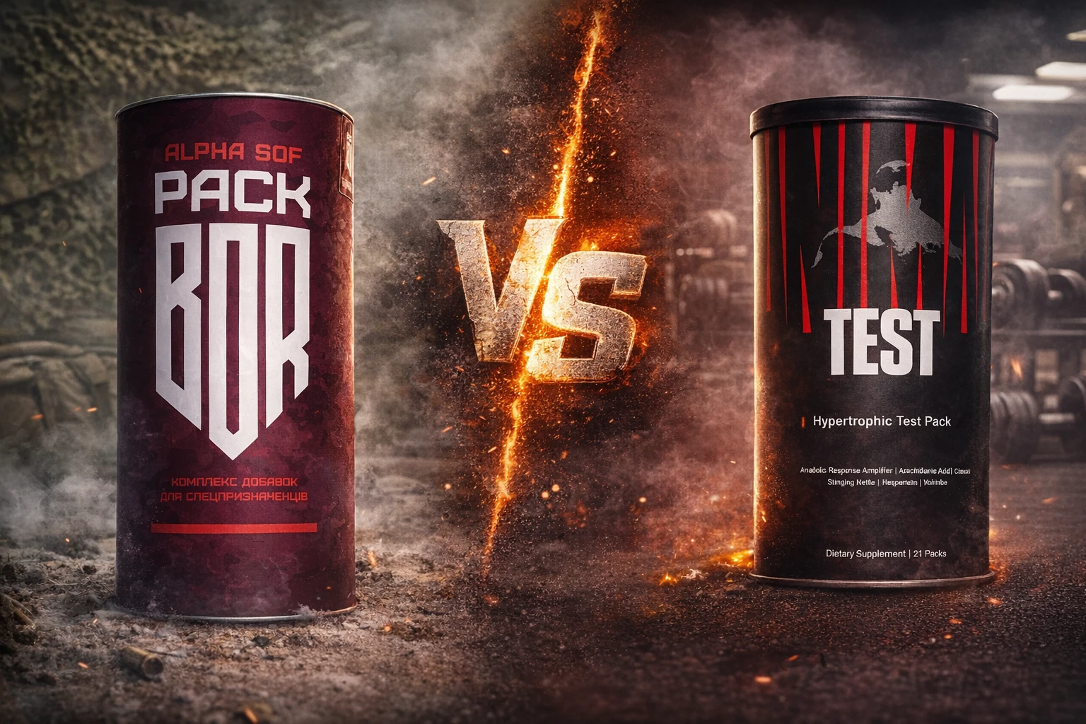 BOR Alpha SOF vs Animal Test