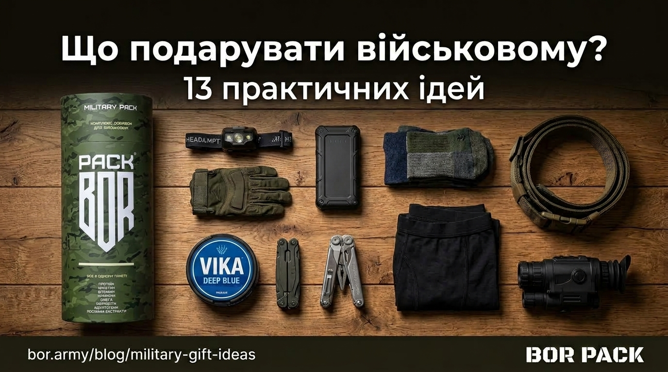Ідеї подарунку для військового